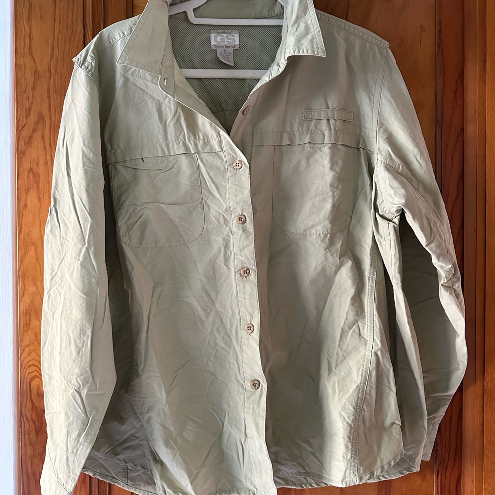 Guide Series Light Green Button-Up Shirt